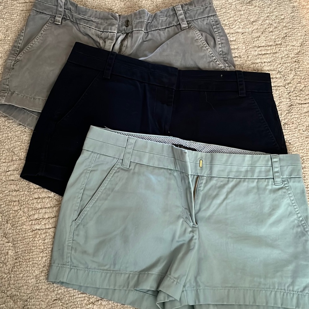 Jcrew chino shorts X3
